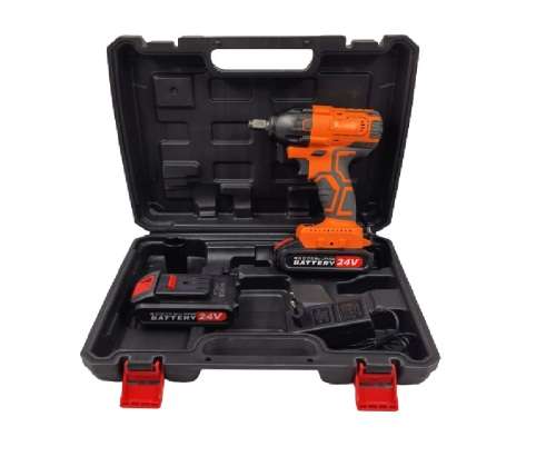Cordless Impact Torque Wrench 540NM - with 2x Batteries