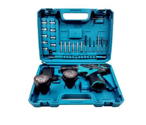 Cordless Lithium-Ion Drill and Screwdriver Set 12/18V