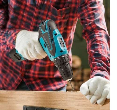 Cordless Lithium-Ion Drill and Screwdriver Set 12/18V