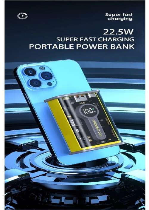 22.5W Fast Charger Power Bank 10000W
