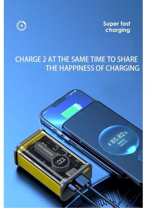 22.5W Fast Charger Power Bank 10000W