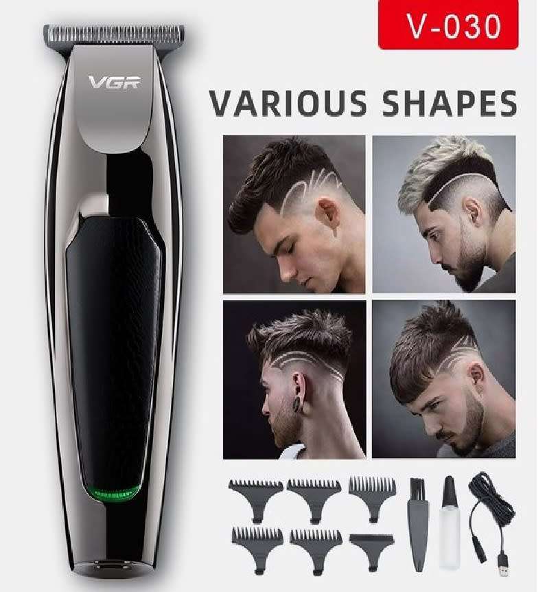 VGR V-030 Electroplated Electric Hair Clipper