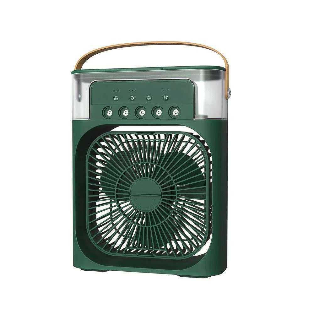 Air Conditioner Fan,Evaporative Air Cooler with 7 Colors LED Light