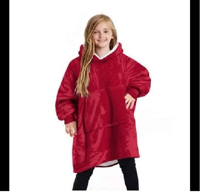 Oversize Wearable Blanket Jacket - Kids 6 years to 12 Years