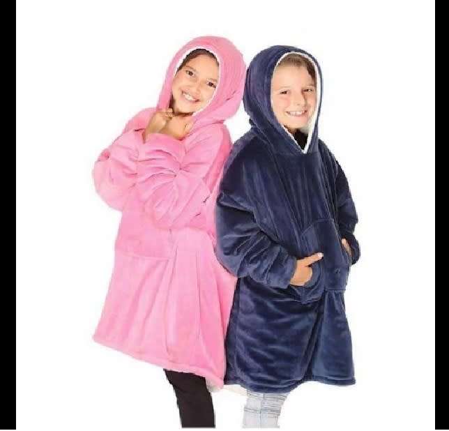 Oversize Wearable Blanket Jacket - Kids 6 years to 12 Years
