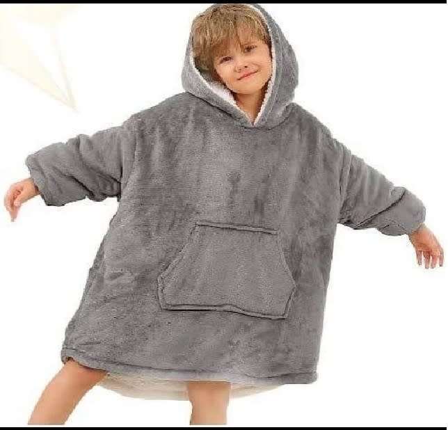 Oversize Wearable Blanket Jacket - Kids 6 years to 12 Years