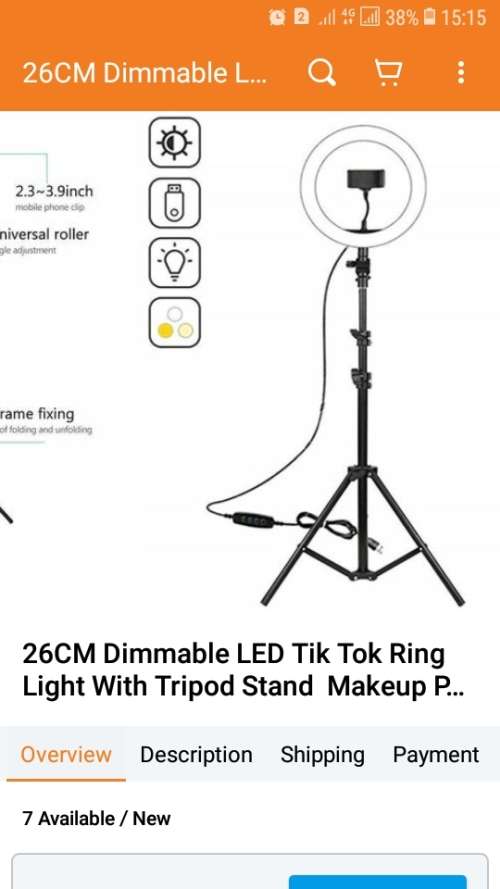 18inch LED photography ring lights 416leds 65w dimmable studio ringlight whith usb / and remote