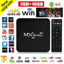 MXQ Pro 4K Android 9.0 TV Box 5G Wifi 16GB+2GB Smart Streaming Media Player