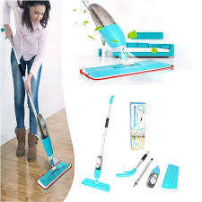 HEALTHY SPRAY MOP WITH MICROFIBER PAD