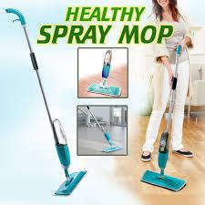 HEALTHY SPRAY MOP WITH MICROFIBER PAD