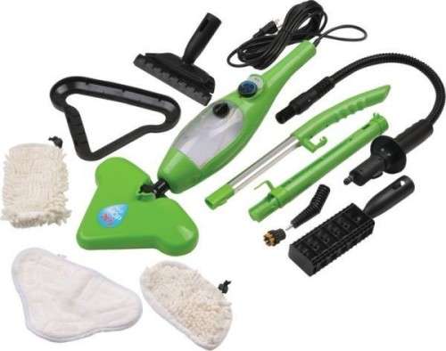 H2O Mop X5 5-in-1 Steam-Cleaning Machine Five-in-one functionality: floor, carpet, hand-held, window