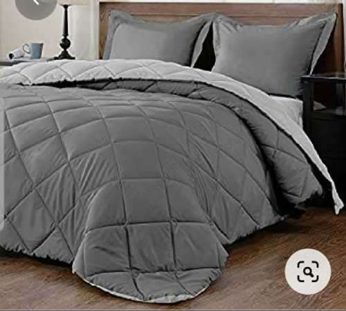 ABSOLUTELY STUNNING 5 PIECE 100% COTTON KING SIZE COMFORTER SET- VARIOUS COLOURS