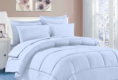 ABSOLUTELY STUNNING 5 PIECE 100% COTTON KING SIZE COMFORTER SET- VARIOUS COLOURS