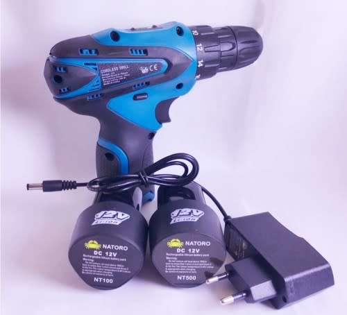 NATORO 12V 1.5AH PROFESSIONAL CORDLESS DRILL