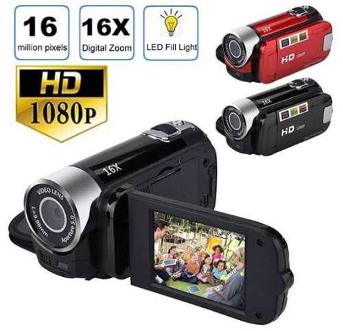 MINI PORTABLE 2.7 INCH DIGITAL VIDEO CAMCORDER TFT LCD SCREEN FULL HD 16X ZOOM DV CAMERA