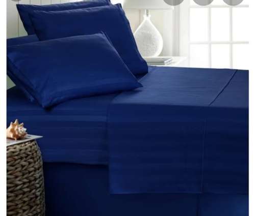 ABSOLUTELY STUNNING 4 PIECE COTTON BED SHEET SETS. DOUBLE, QUEEN OR KING SIZE