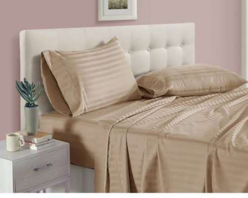 ABSOLUTELY STUNNING 4 PIECE COTTON BED SHEET SETS. DOUBLE, QUEEN OR KING SIZE
