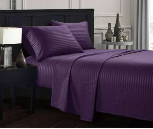 ABSOLUTELY STUNNING 4 PIECE COTTON BED SHEET SETS. DOUBLE, QUEEN OR KING SIZE