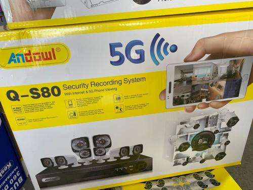 BEST SYSTEM ON THE MARKET - NO CABLES!! 4 CH 4K WIRELESS CCTV SYSTEM WITH 5G VIEWING