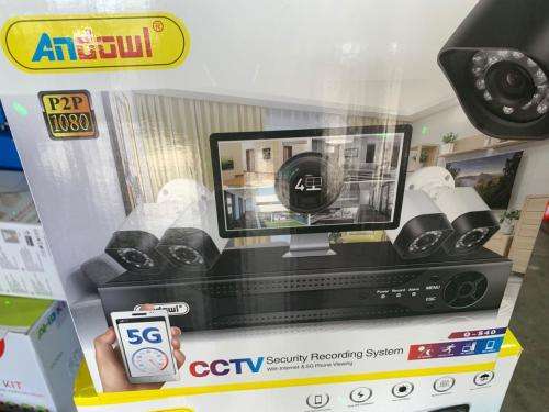 BEST SYSTEM ON THE MARKET - NO CABLES!! 4 CH 4K WIRELESS CCTV SYSTEM WITH 5G VIEWING