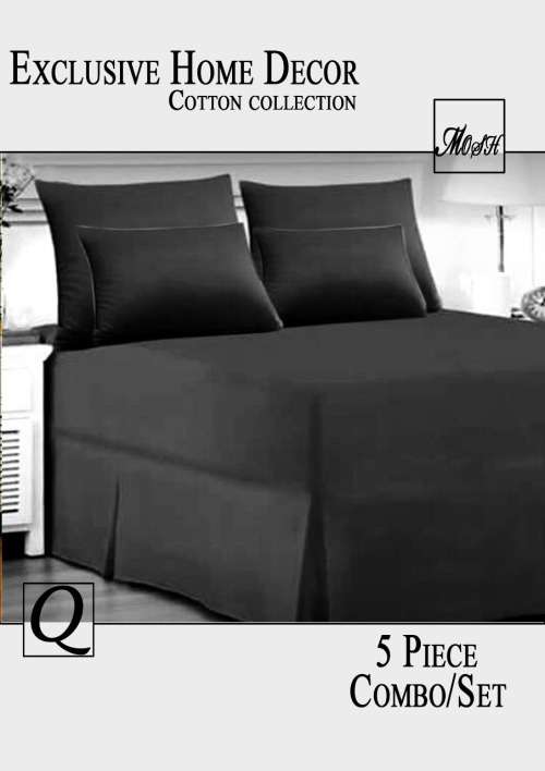 ABSOLUTELY STUNNING 5 PIECE  BED SHEET SETS. QUEEN OR KING SIZE