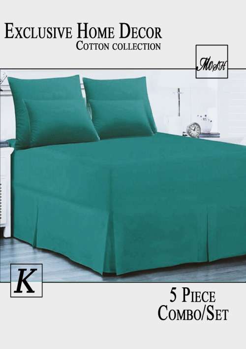 ABSOLUTELY STUNNING 5 PIECE  BED SHEET SETS. QUEEN OR KING SIZE