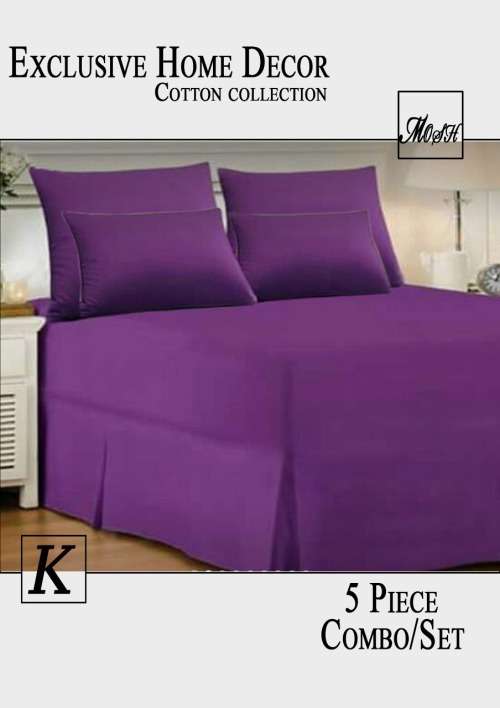 ABSOLUTELY STUNNING 5 PIECE  BED SHEET SETS. QUEEN OR KING SIZE