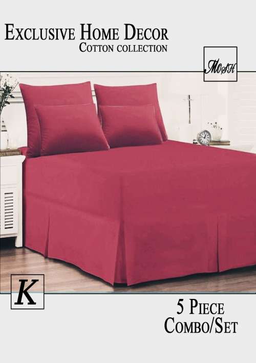 ABSOLUTELY STUNNING 5 PIECE  BED SHEET SETS. QUEEN OR KING SIZE