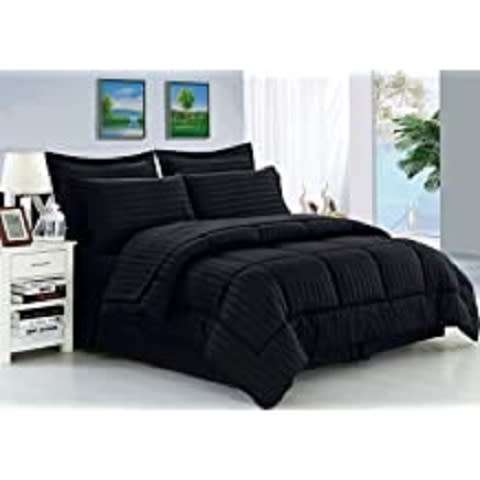 ABSOLUTELY STUNNING 5 PIECE 100% COTTON KING SIZE COMFORTER SET- VARIOUS COLOURS
