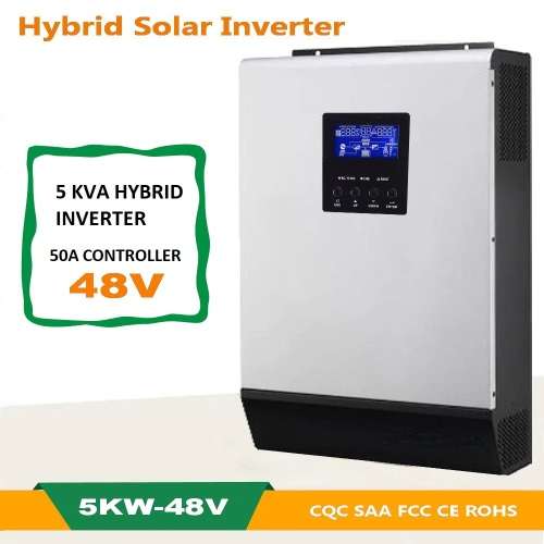 48V HYBRID/SKYKING PURE SINEWAVE INVERTER -5KVA - BUILT IN 50A SOLAR CHARGE CONTROLLER + UPS