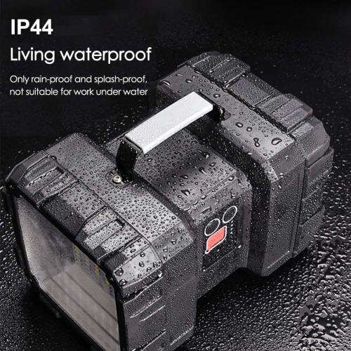 LED Spotlight/Flashlight - 10000mAh built in powerbank - 1200LM 20h Ultra-long Standby 7 Light Modes