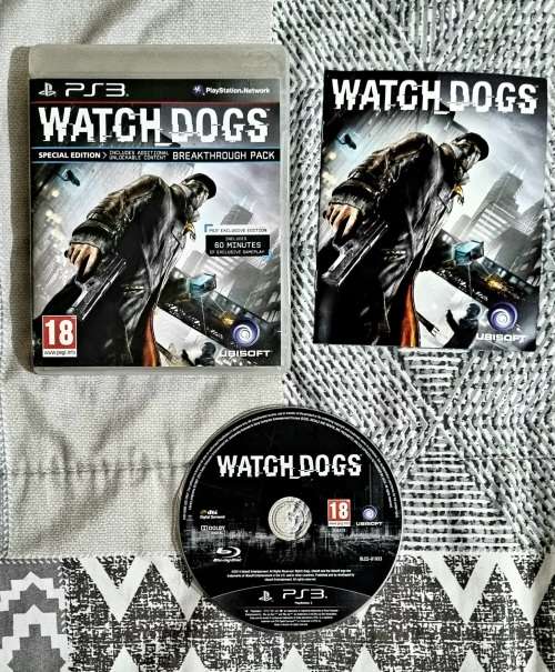 CIB Watch Dogs for PS3 Special Edition
