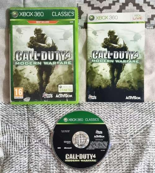 CIB Call Of Duty 4 Modern Warfare for Xbox 360