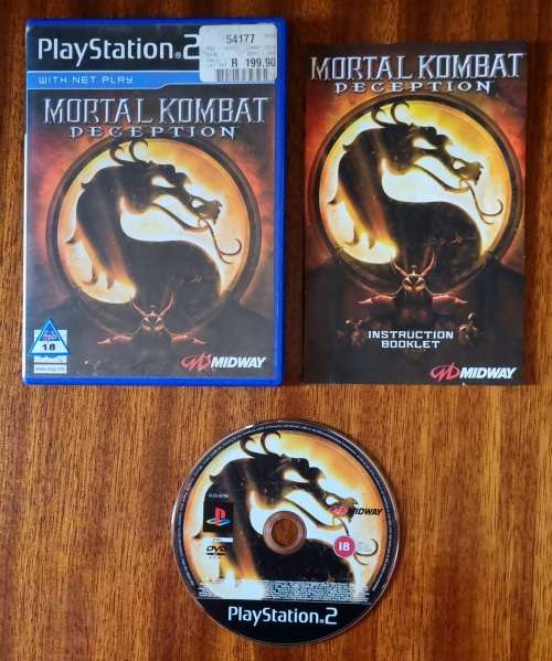 Mortal Kombat Deception for PS2 - Complete