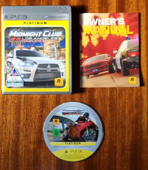 Midnight Club LA Complete Edition [Platinum] for PS3 - Complete