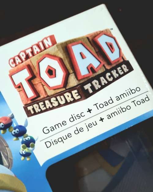 NEW Captain Toad Treasure Tracker Game and Amiibo for Wii U - Free Shipping