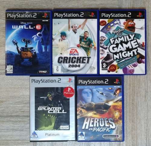 Playstation 2 + 5 Games + Controller + Original Box - Free Shipping