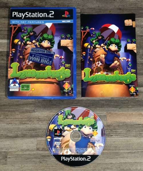 Lemmings for PS2 - Complete - Price Drop