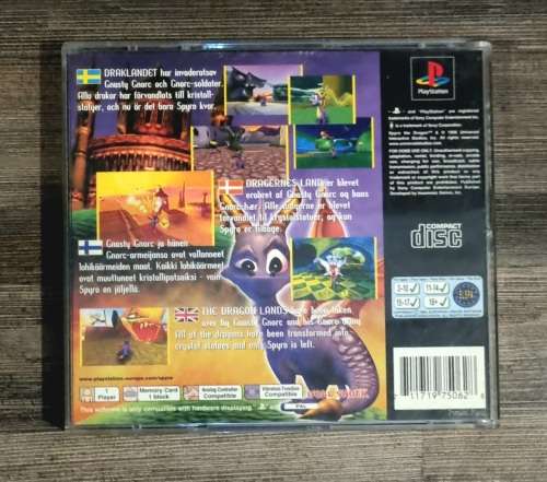 Spyro The Dragon for PS1 - Complete