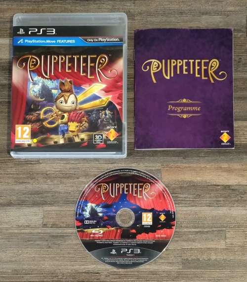 Puppeteer for PS3 - Complete and Minty - Free Shipping