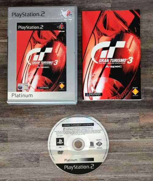 Gran Turismo 3 A- Spec for PS2 - Complete