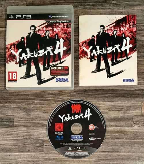 Yakuza 4 for PS3 - Complete