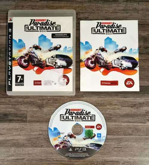 Burnout Paradise The Ultimate Box for PS3 - Complete