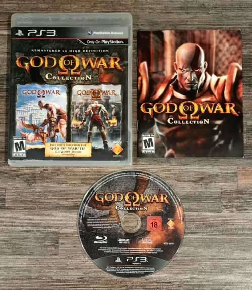 God of War Collection for PS3 - Complete