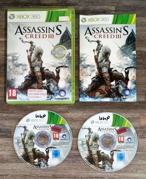 Assassins Creed 3 for Xbox 360 - Complete