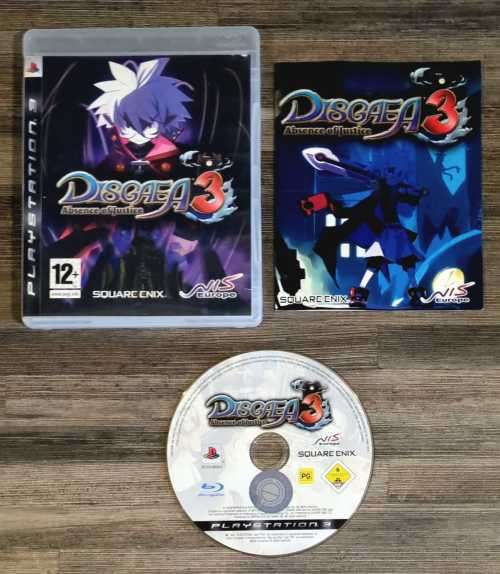 Disgaea 3 Absence of Justice for PS3 - Complete