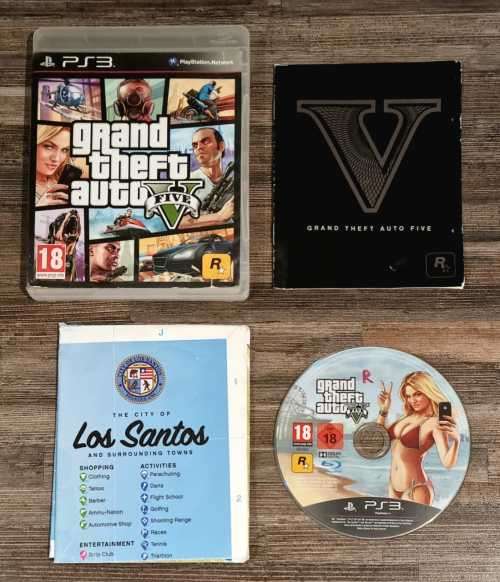 Gran Theft Auto 5 for PS3 - Complete