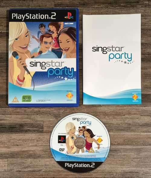 Singstar Party for PS2 - Complete