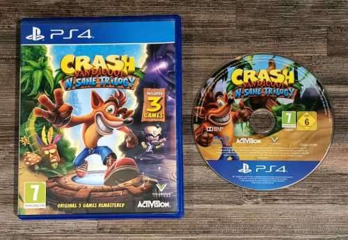 Crash Bandicoot N Sane Trilogy for PS4