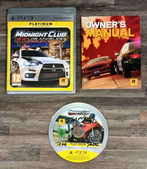 Midnight Club Los Angeles Complete Edition for PS3 - Complete